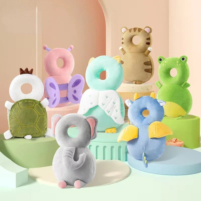 Cojín suave de protección contra caídas para la cabeza del recién nacido