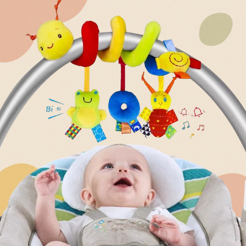 Juguetes de cochecito en espiral