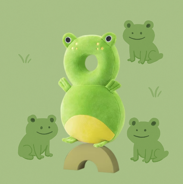 Cojín suave de protección contra caídas para la cabeza del recién nacido