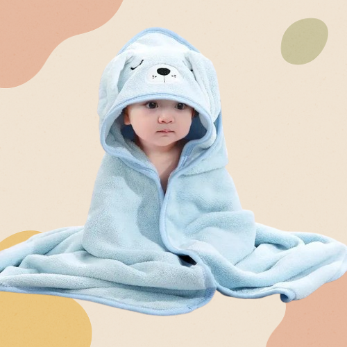 Manta de baño para niños pequeños