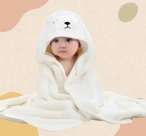 Manta de baño para niños pequeños